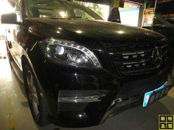 奔驰ML400汽车音响改装——深圳专业汽车音响改装店