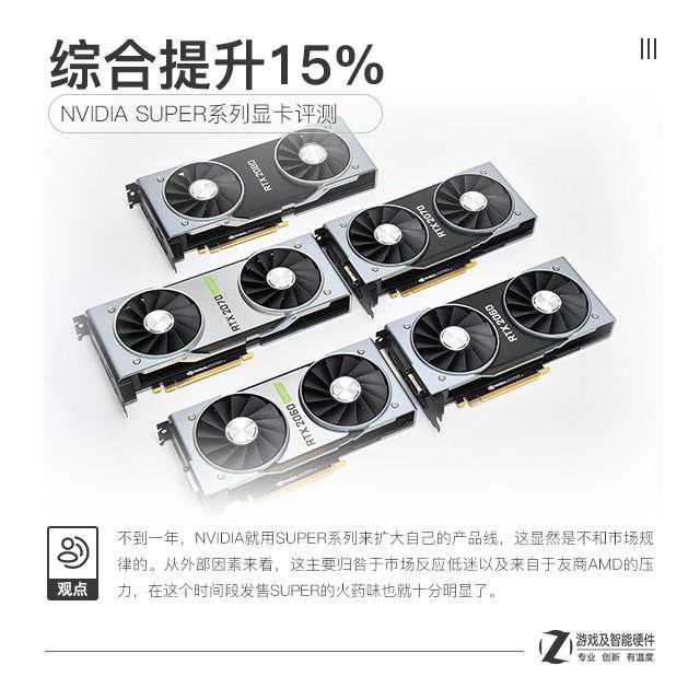 综合提升15%！NVIDIA SUPER系列显卡评测