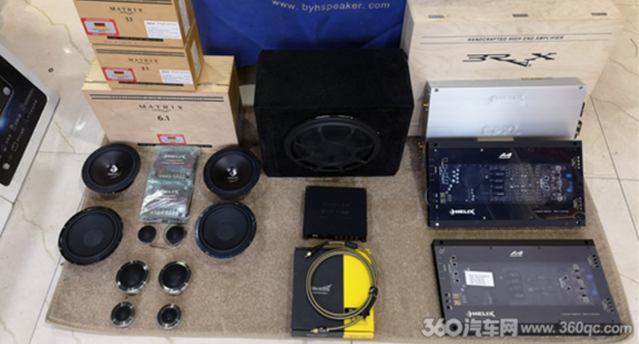 雷克萨斯es250改装德国BRAX音响 一起来看看这10万元花的值不值