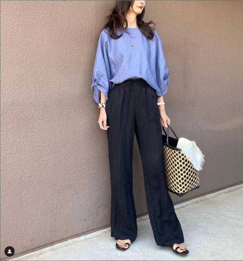 难得到一个中年高个子穿搭，177cm穿衣大方苗条，52看着像30出头