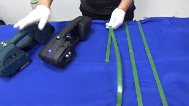 P15半自动打包机——ZD-16全自动打包机实际操作对比区别