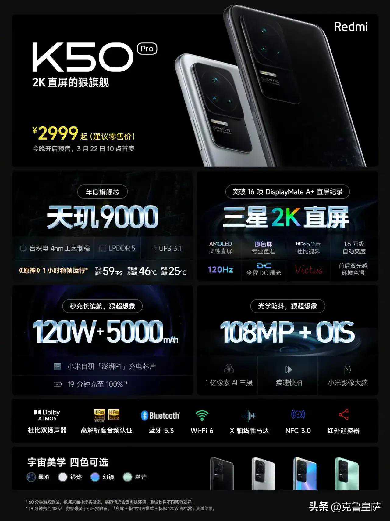 红米k50发布