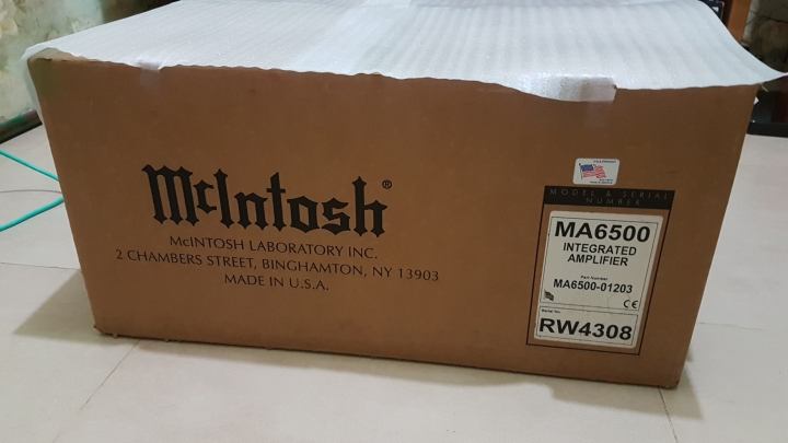 麦景图MA6500小开箱，推力蛮大的