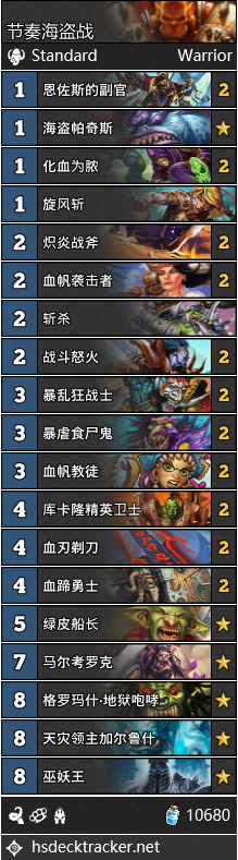 炉石传说岛猫卡组速递——31套冰封王座的骑士卡组分享