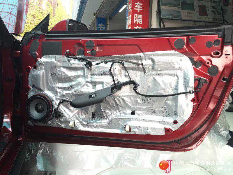 宜昌极品音改 福特野马改装音响 摩雷 劲浪 卡莱搭档