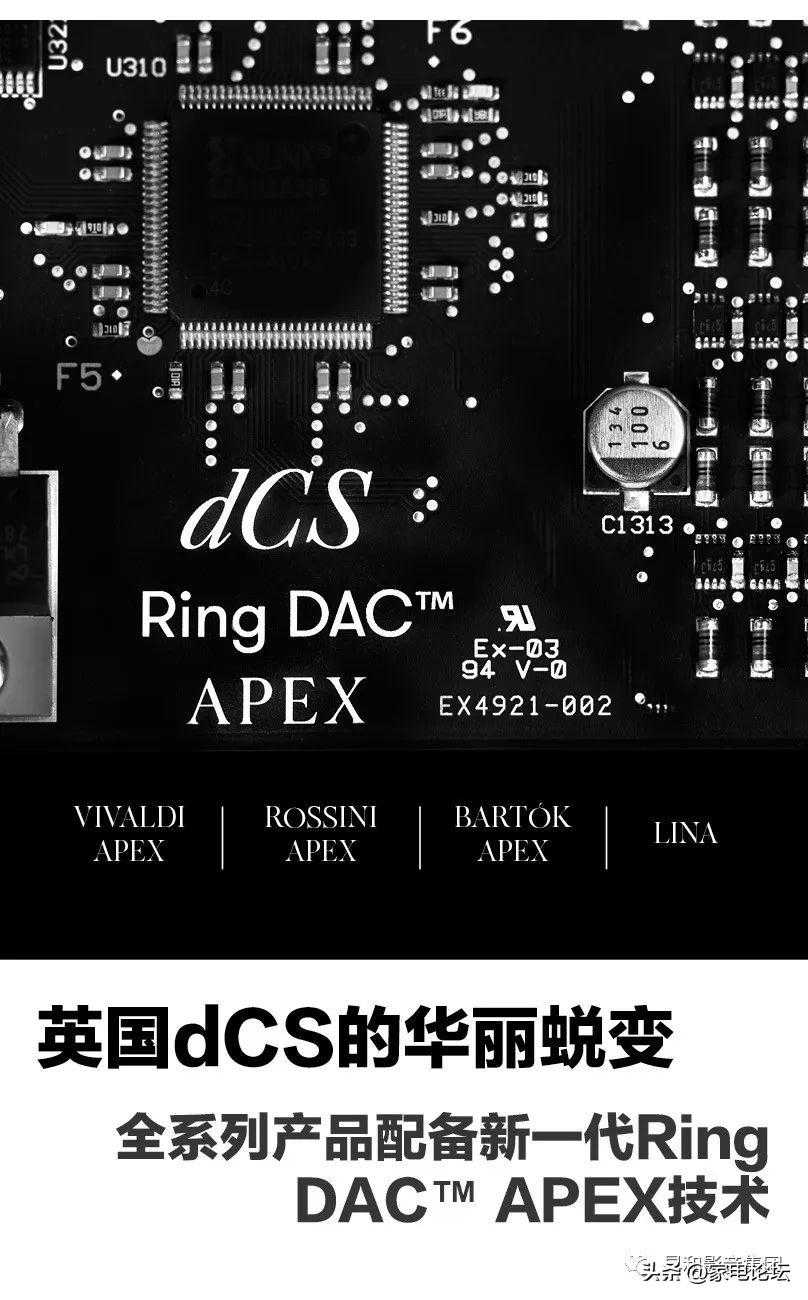 英国dCS的华丽蜕变 —— 全系列产品配备新一代Ring DAC™ APEX技术