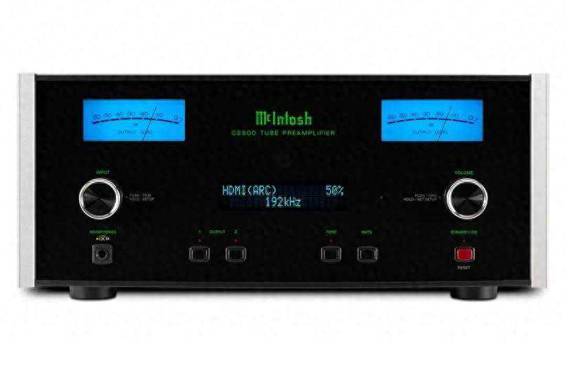 数字模拟全包的音乐中枢McIntosh C2800 真空管前级