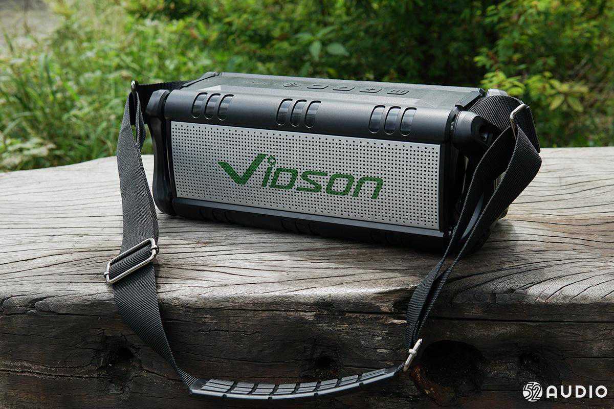 维迪声Vidson战神D8户外蓝牙音箱上手体验：铁骨铮铮的巨汉形象