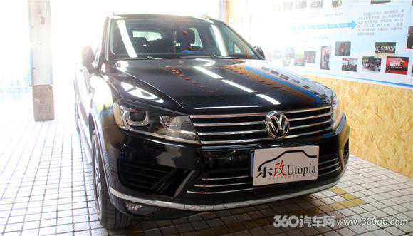 追求发烧音质从摒弃原车喇叭开始 大众途锐改装曼琴音响